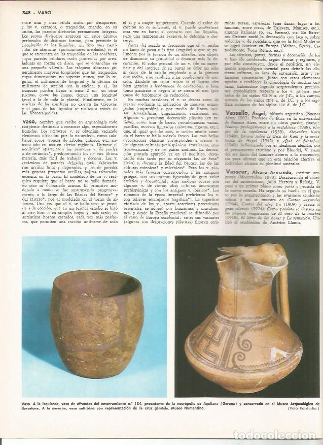 Cartoline: LAMINA MONITOR 0905: Vaso de la necropolis de Agullana y vaso celtibero - Varios