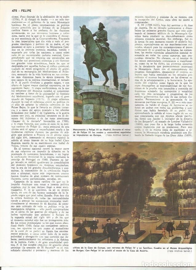 Postais: LAMINA MONITOR 01009: Monumento a Felipe III en Madrid - Varios