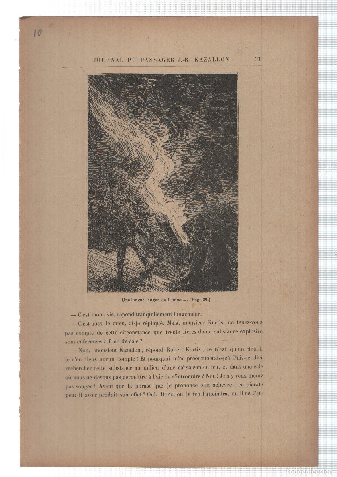 Postales: Le Chancellor de Jules Verne lamina 10