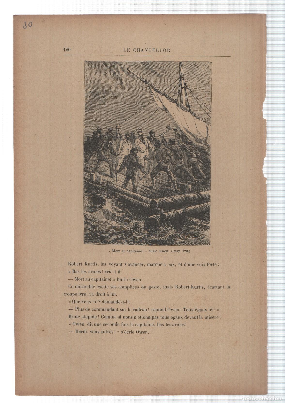 Postkarten: Le Chancellor de Jules Verne lamina 30