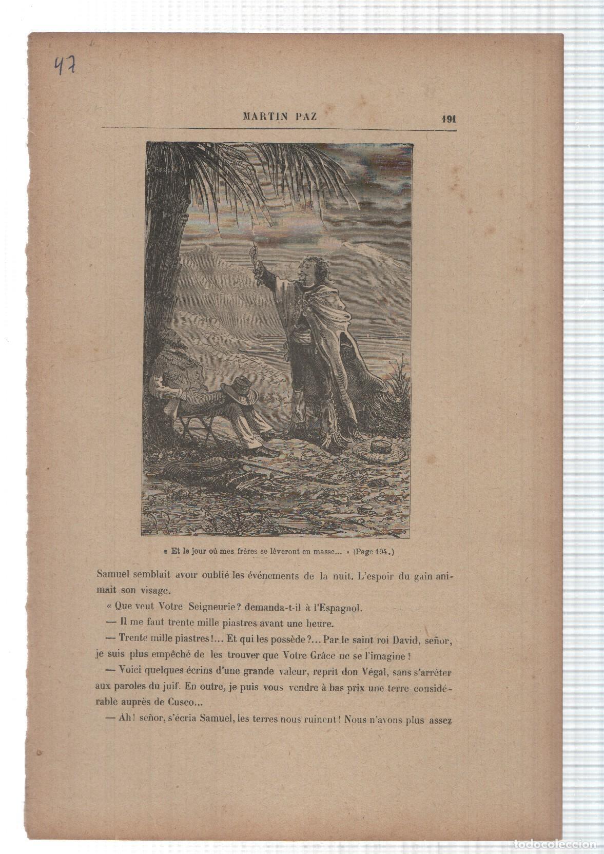 Cartes Postales: Martin Paz de Suivi lamina 47