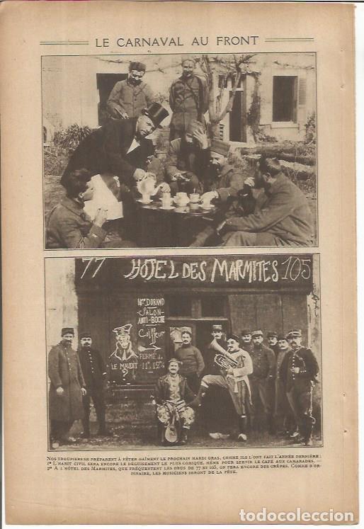 Postkarten: LAMINA 27241: Carnaval en el frente de Francia - VVAA