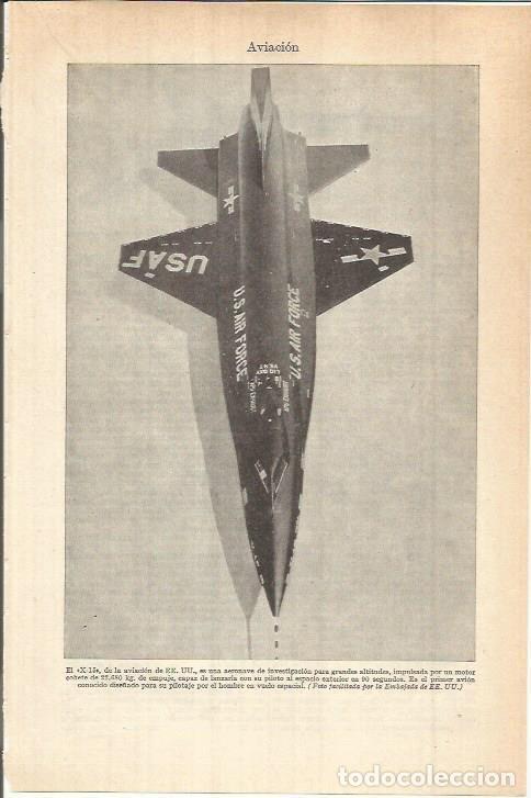 Postkarten: LAMINA ESPASA 37994: El X-15 de Estados Unidos - Varios