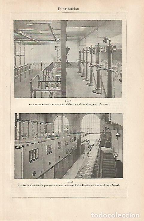 Cartoline: LAMINA ESPASA 31443: Salas de la Central de Bezuan - Varios