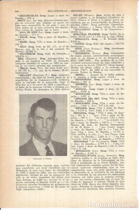 Postcards: LAMINA ESPASA 38172: Edmund P. Hillary - Varios