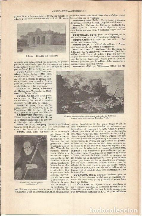 Cartoline: LAMINA ESPASA 37672: Estacion del ferrocarril de Odesa - Varios