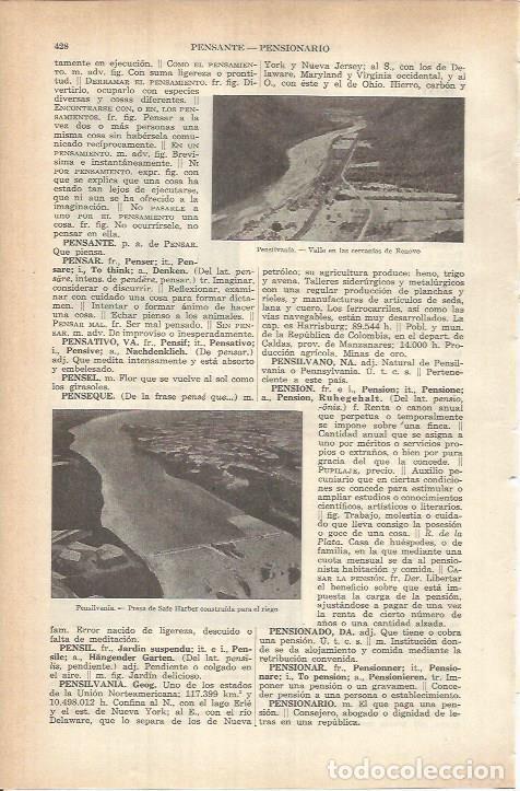 Postcards: LAMINA ESPASA 37784: Valle en las cercanias de Renovo, Estados Unidos - Varios