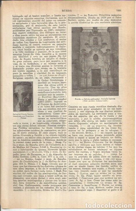 Postkarten: LAMINA ESPASA 37918: Iglesia de Rueda - Varios