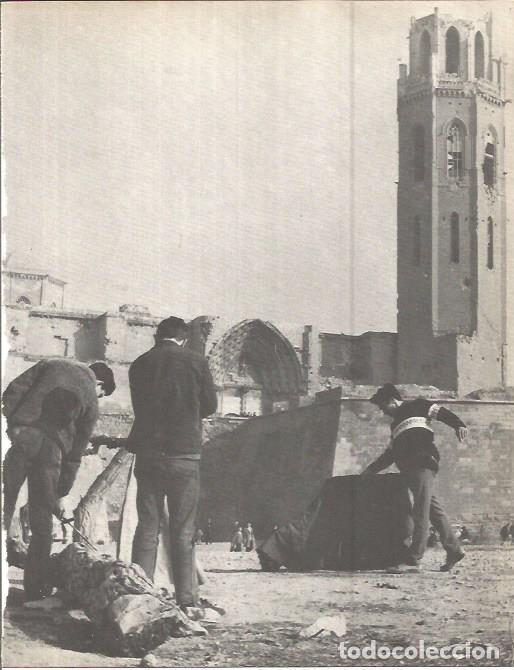 Postcards: LAMINA V00294: Explanada cerca de Catedral vieja, Lerida - J. Vallverdu - T. Sirera