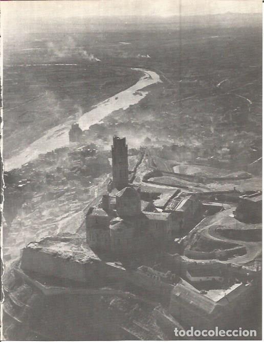 Postcards: LAMINA V00289: Vista aerea La Seu Vella, Lerida - J. Vallverdu - T. Sirera