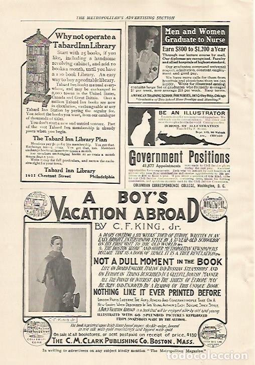 Postcards: LAMINA 12421: Publicidad de TabardInn Library de Philadelphia - Varios