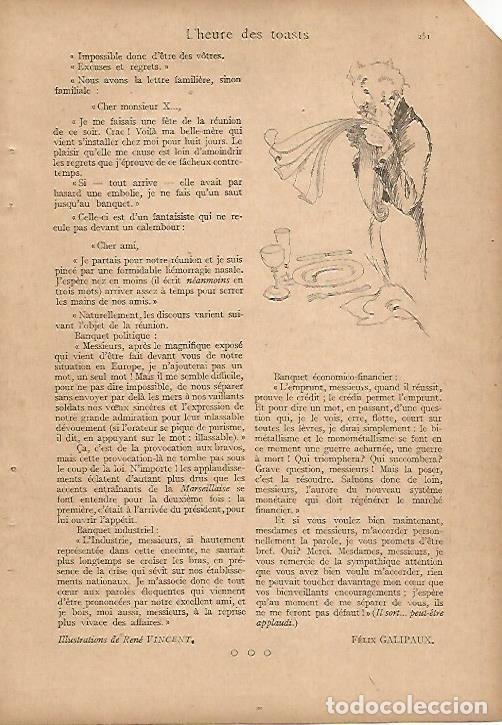 Cartes Postales: LAMINA 12506: Ilustracion de Rene Vincent - Varios