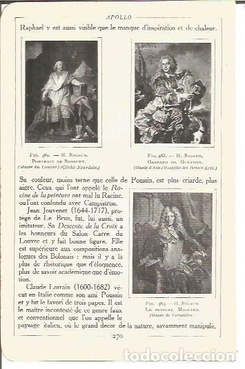 Cartoline: LAMINA V00225: Retratos de Bossuet, Gaspard de Gueydan y El Pintor Mignard, por H. Rigaud - Salomon