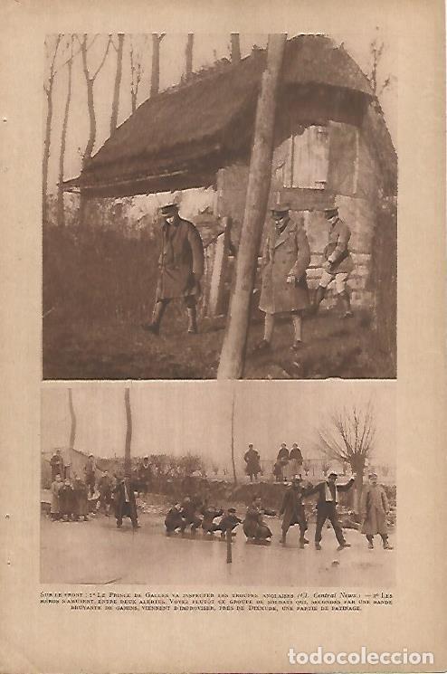 Cartes Postales: LAMINA 12565: El principe de Gales inspeccionando a las tropas - Varios