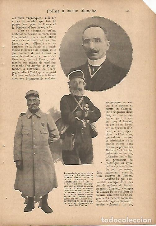 Postcards: LAMINA 12503: Heroes de la Primera Guerra Mundial - Varios