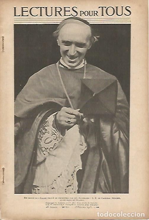 Postkarten: LAMINA 12584: El Cardenal Mercier arzobispo de Malines - Varios