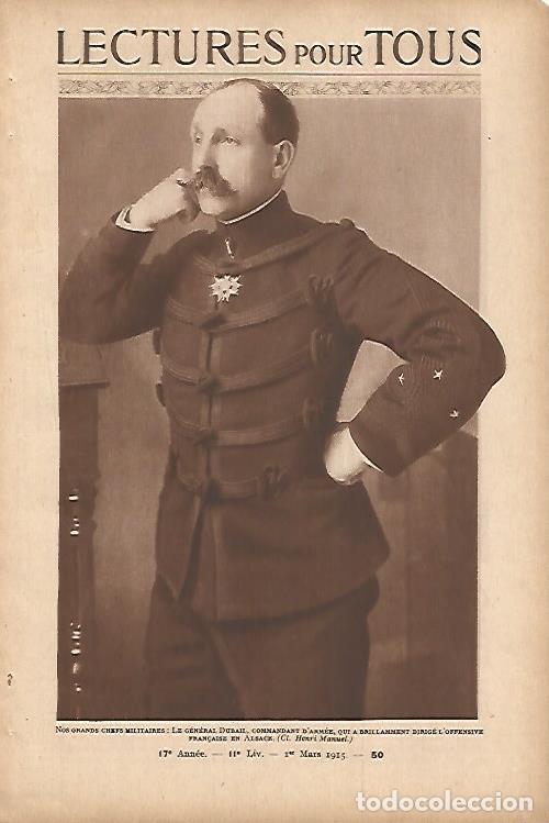 Postkarten: LAMINA 12615: El General Dubail - Varios