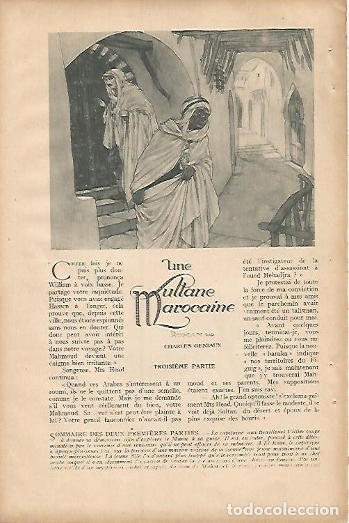 Postkarten: LAMINA 12738: Ilustracion para la tercera parte de Une sultane marocaine - Varios