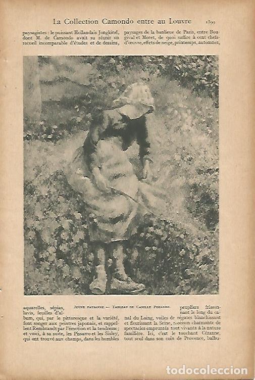 Postkarten: LAMINA 12675: Joven campensina por Pissarro - Varios