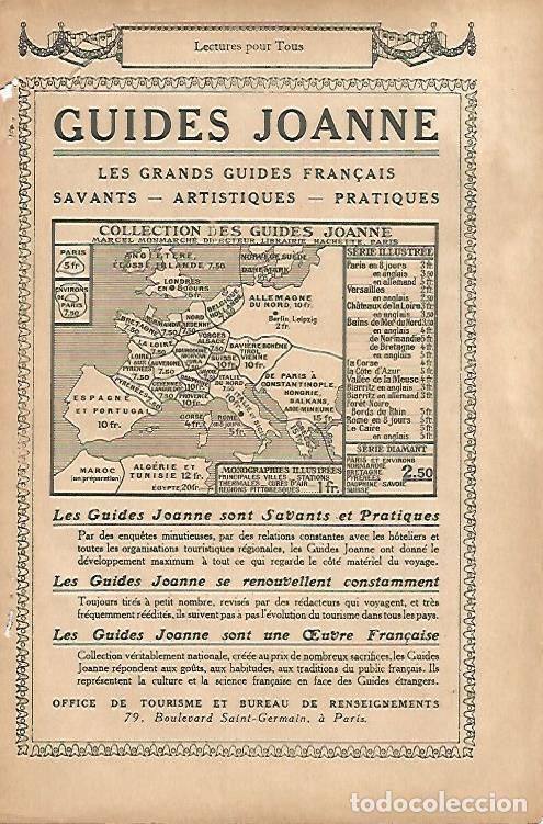 Cartes Postales: LAMINA 12755: Publicidad de Guides Joanne - Varios