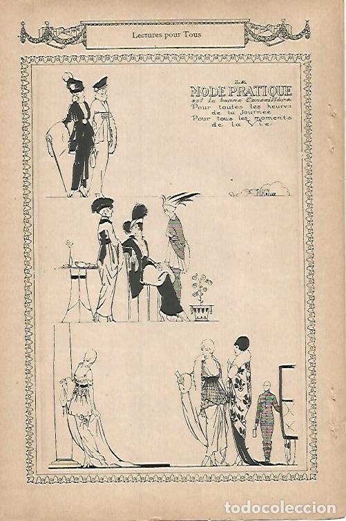 Postcards: LAMINA 12811: La Mode Pratique - Varios