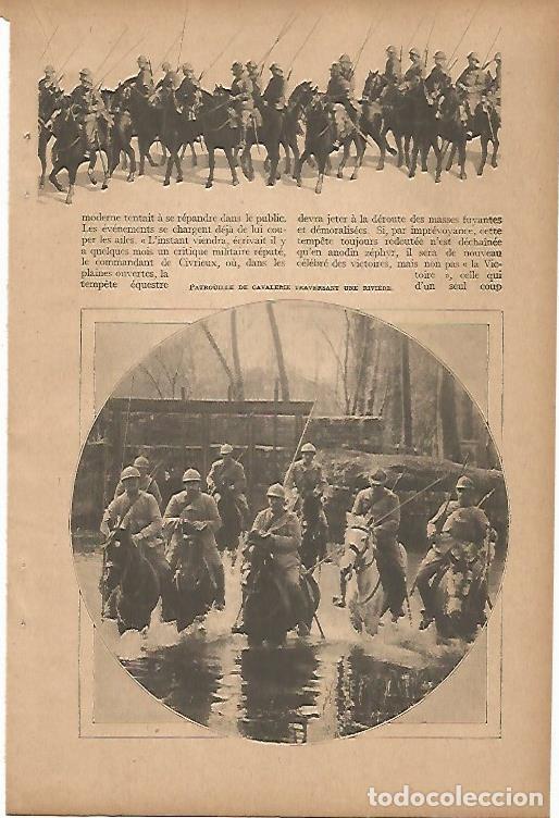 Cartes Postales: LAMINA 12877: Patrulla de caballeria - Varios