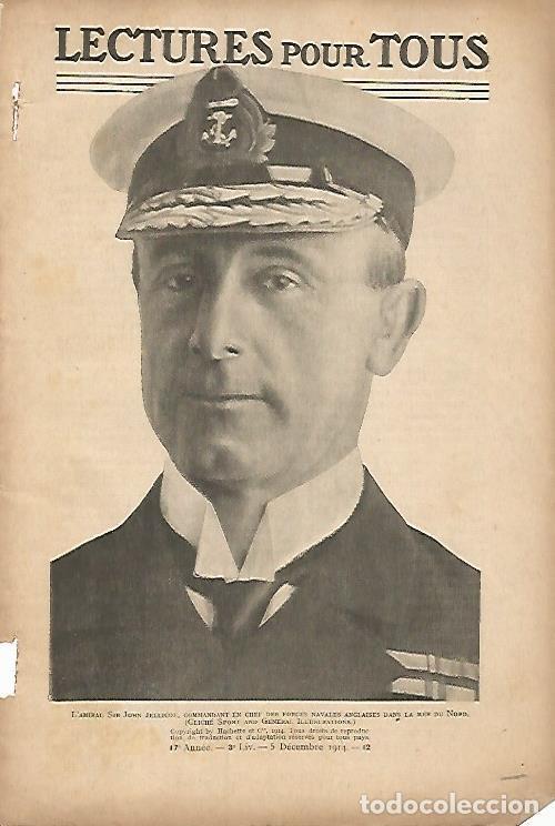 Cartes Postales: LAMINA 12815: El Almirante Sir John Jellicot - Varios