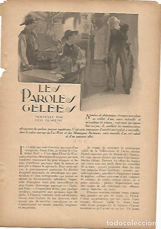 Postcards: LAMINA 12855: Ilustracion para Les Paroles gelees - Varios