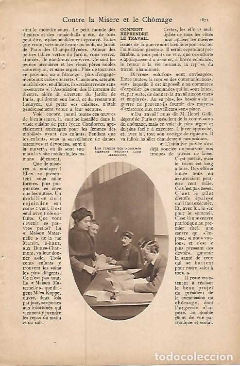 Postcards: LAMINA 12909: Colocacion de mujeres durante la guerra - Varios