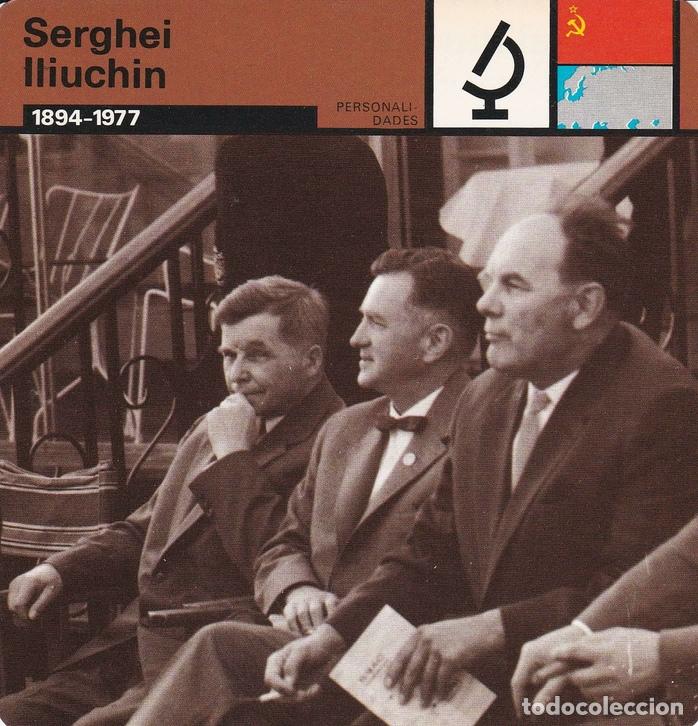 Cartoline: FICHA PERSONALIDADES 257: SERGHEI LLIUCHIN. 1894-1977 - Varios
