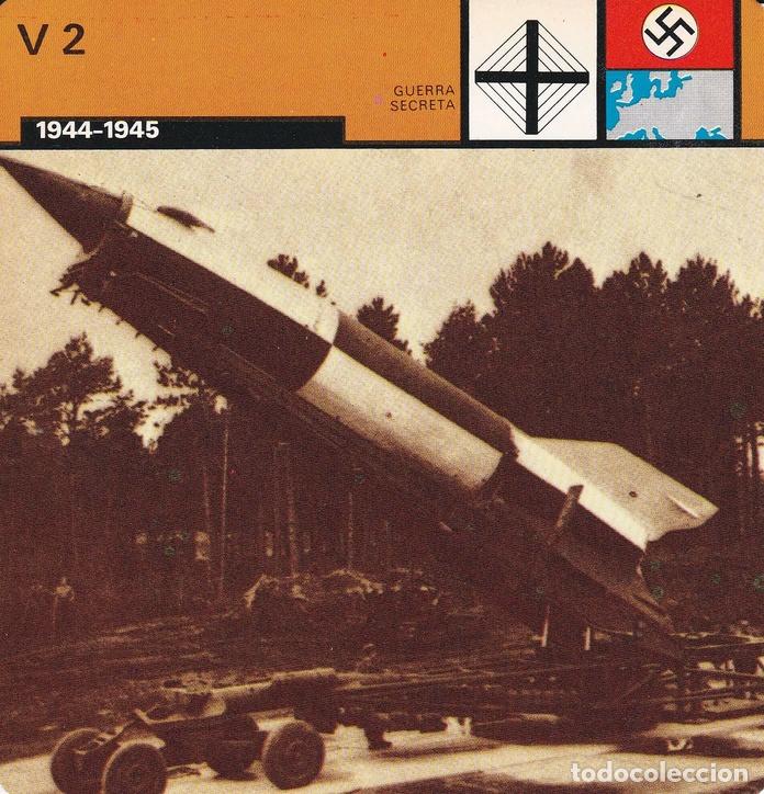 Cartoline: FICHA GUERRA SECRETA 335: V2. 1944-1945 - Varios