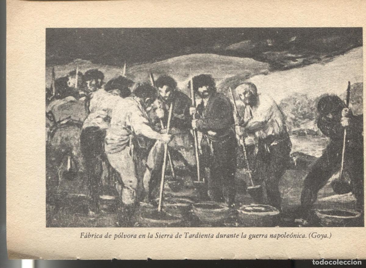 Cartes Postales: Lamina 27: Historia de Espa&ntilde;a: Fabrica de polvora en la sierra de Tardienta durante la guerra napole