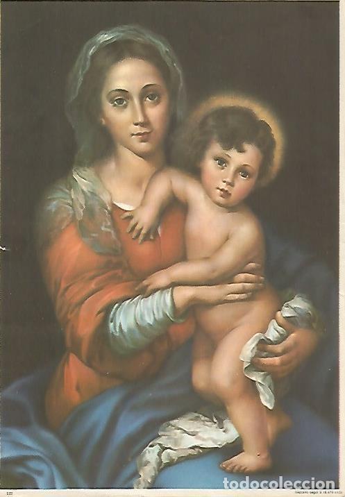 Cartes Postales: LAMINA 13070: La Virgen y el Ni&ntilde;o numero 122 - Varios