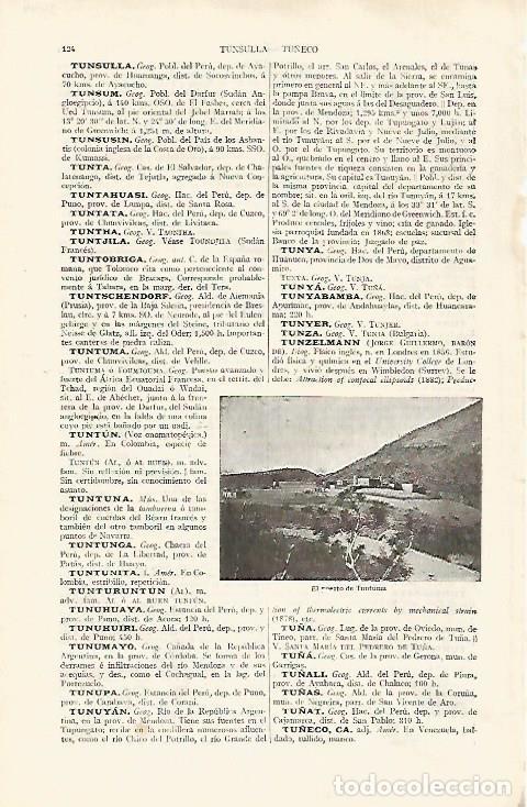 Cartes Postales: LAMINA ESPASA 31744: Puesto de Tuntuma Peru - Varios