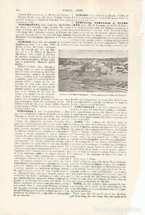 Cartes Postales: LAMINA ESPASA 31815: Vista de Tutrakan Rumania - Varios