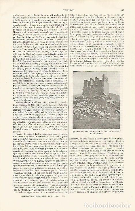 Cartes Postales: LAMINA ESPASA 31791: Ruinas de Tolemalda - Varios