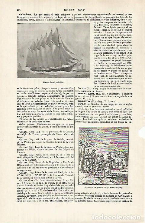 Cartes Postales: LAMINA ESPASA 32027: Galera de seis mastiles - Varios
