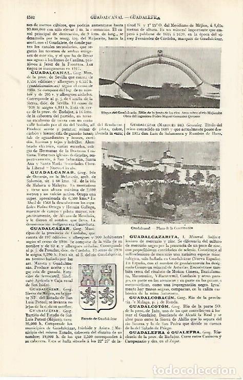 Postkarten: LAMINA ESPASA 32167: Plaza de la Consstitucion en Guadalcanal Sevilla - Varios