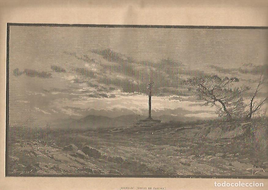 Cartes Postales: LAMINA 13367: Soledad, dibujo de Pahissa - Varios