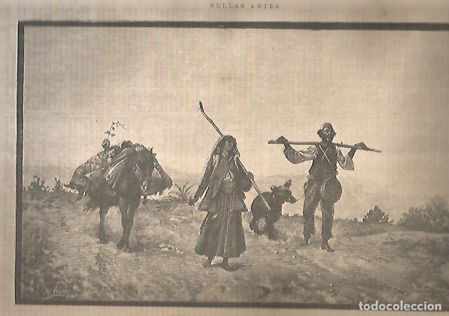 Postcards: LAMINA 13541: La Marcha, por J. Araujo - Varios