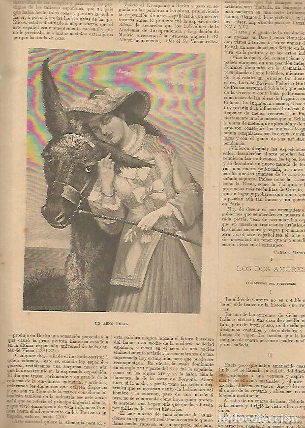 Postcards: LAMINA 13471: Un asno feliz - Varios