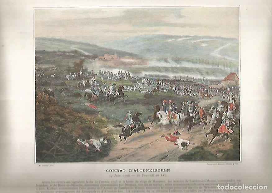 Postkarten: LAMINA 13186: Combat d'Altenkirchen - Varios