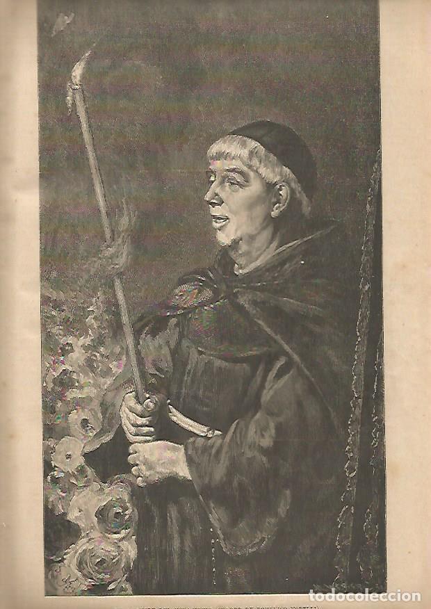 Postais: LAMINA 13240: Chantre del monasterio, por D. Morelli - Varios