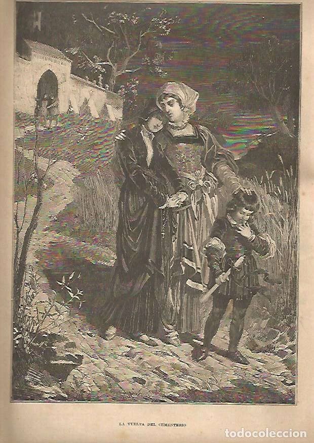Cartoline: LAMINA 13254: La vuelta del cementerio - Varios