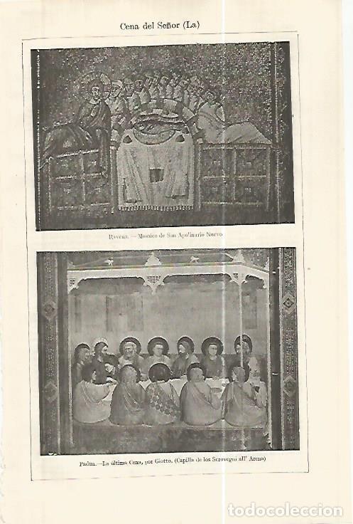 Postkarten: LAMINA ESPASA 32486: Mosaico de San Apolinario Nuevo en Ravena - Varios