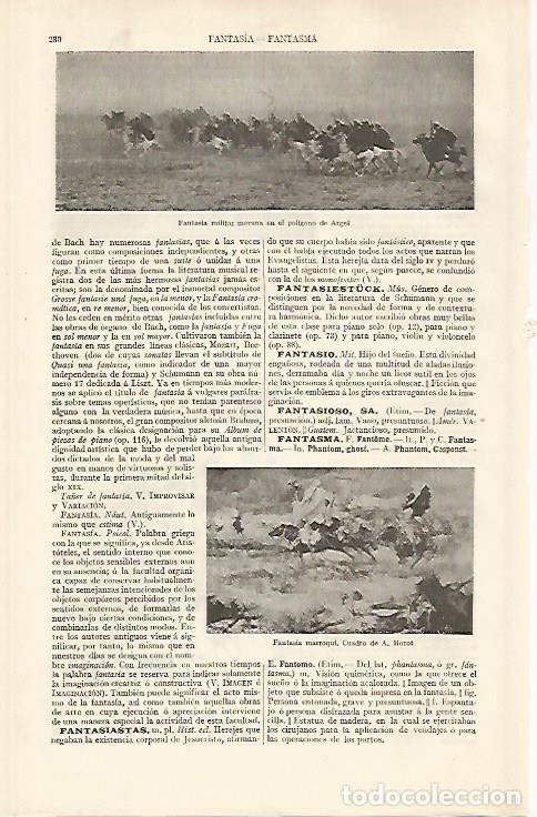 Postcards: LAMINA ESPASA 32597: Fantasia militar moruna en el poliigono de Argel - Varios