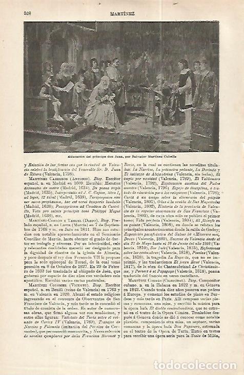 Postales: LAMINA ESPASA 32225: Educacion del principe Don Juan, por Salvador Martinez - Varios