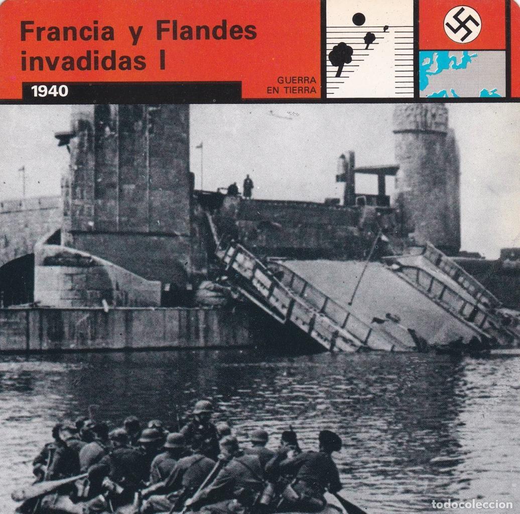 Postais: FICHA GUERRA EN TIERRA: FRANCIA Y FLANDES INVADIDAS I. 1940 - NULL