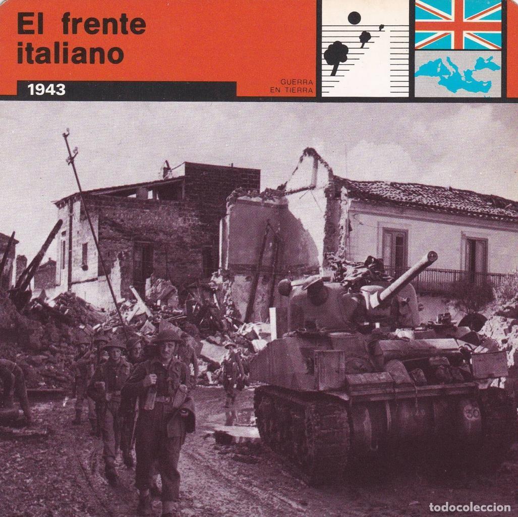 Postkarten: FICHA GUERRA EN TIERRA: EL FRENTE ITALIANO. 1943 - NULL
