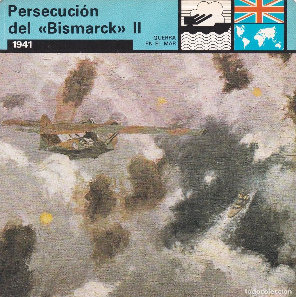 Postkarten: FICHA GUERRA EN EL MAR: PERSECUCION DEL BISMARCK&rdquo; II. 1941&rdquo; - NULL